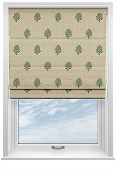 Emily Bond Globe, Fern - Roman Blind